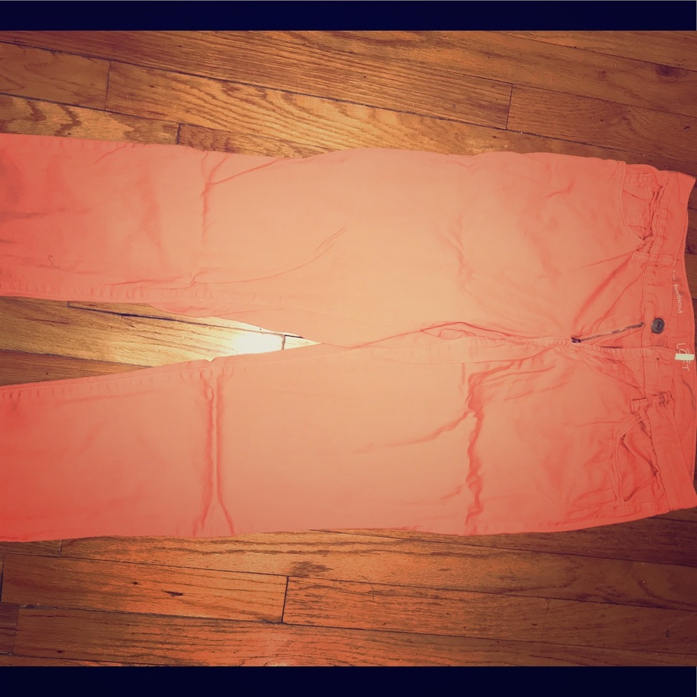 salmon pants